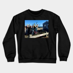 Provincetown pier Crewneck Sweatshirt